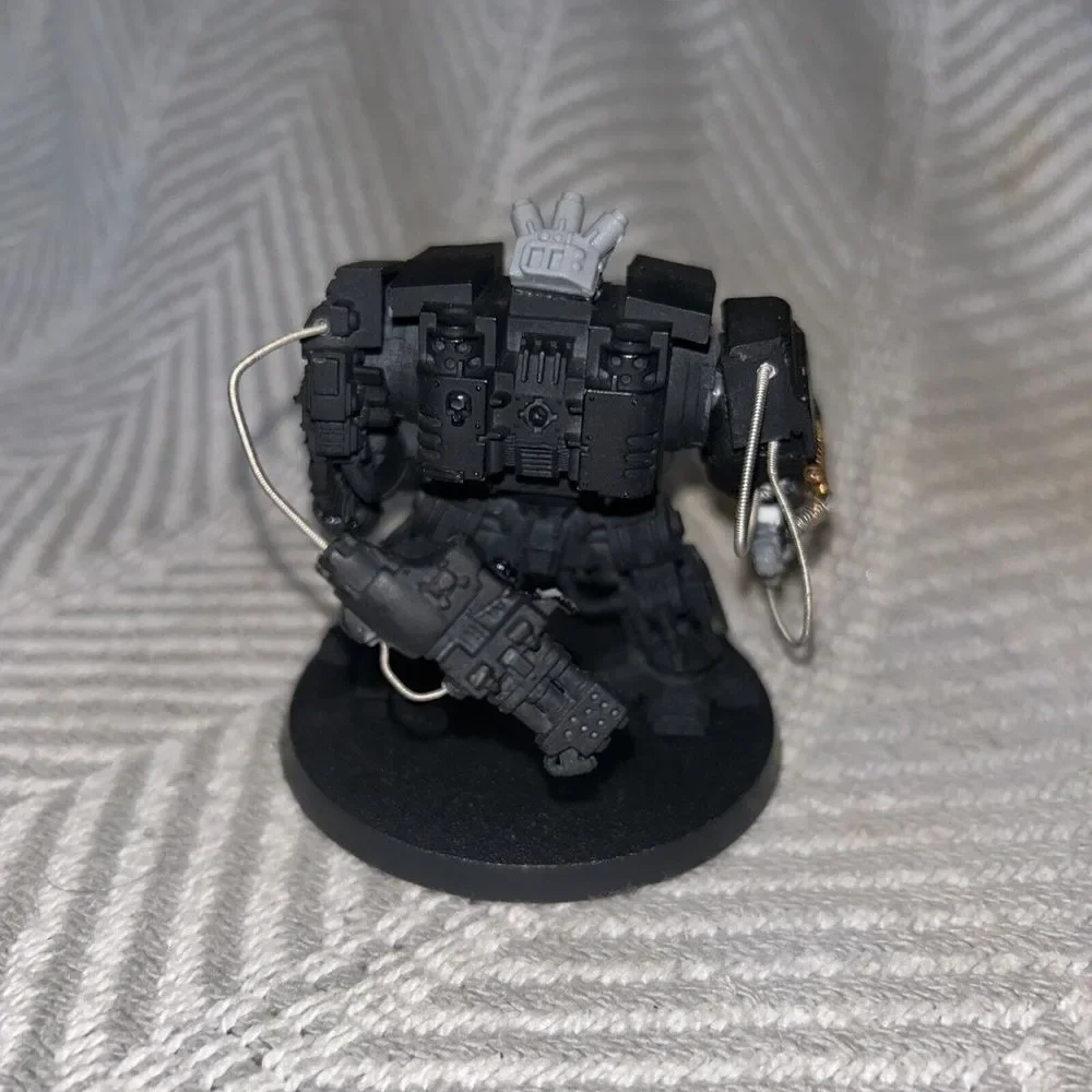 Warhammer 40K Dreadnaught w Power Claws‎ Modified Unpainted